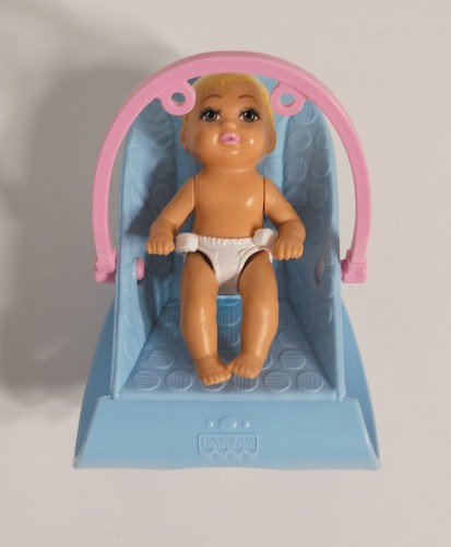Fisher price doll - doll’s, house